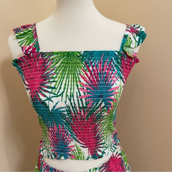 Rose + Olive Tropical 2 Piece Set - Picture 5 of 8